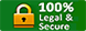 100% legai & secure