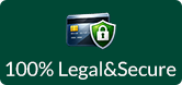 100% legal and secure payments